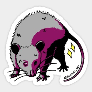 Opossum Sticker